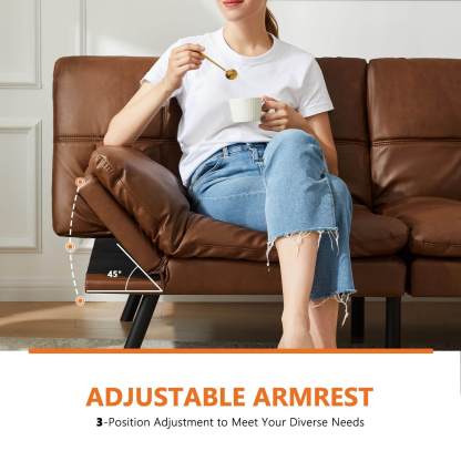 Sleeper Convertible Sofa Bed,Memory Foam Couch,Convertible Loveseat for Living Room--Bedroom,Bedroom Chair,Living Room,Living Room Chair