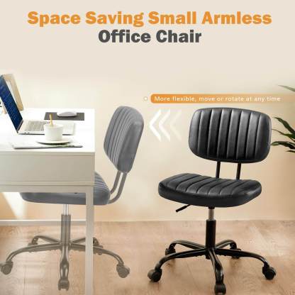 Adjustable Height 360° Rolling Swivel Computer Task Chair without Arm--Home Office,Home Office Chair,Living Room,Living Room Chair,Office,Office chair,Office Chair1
