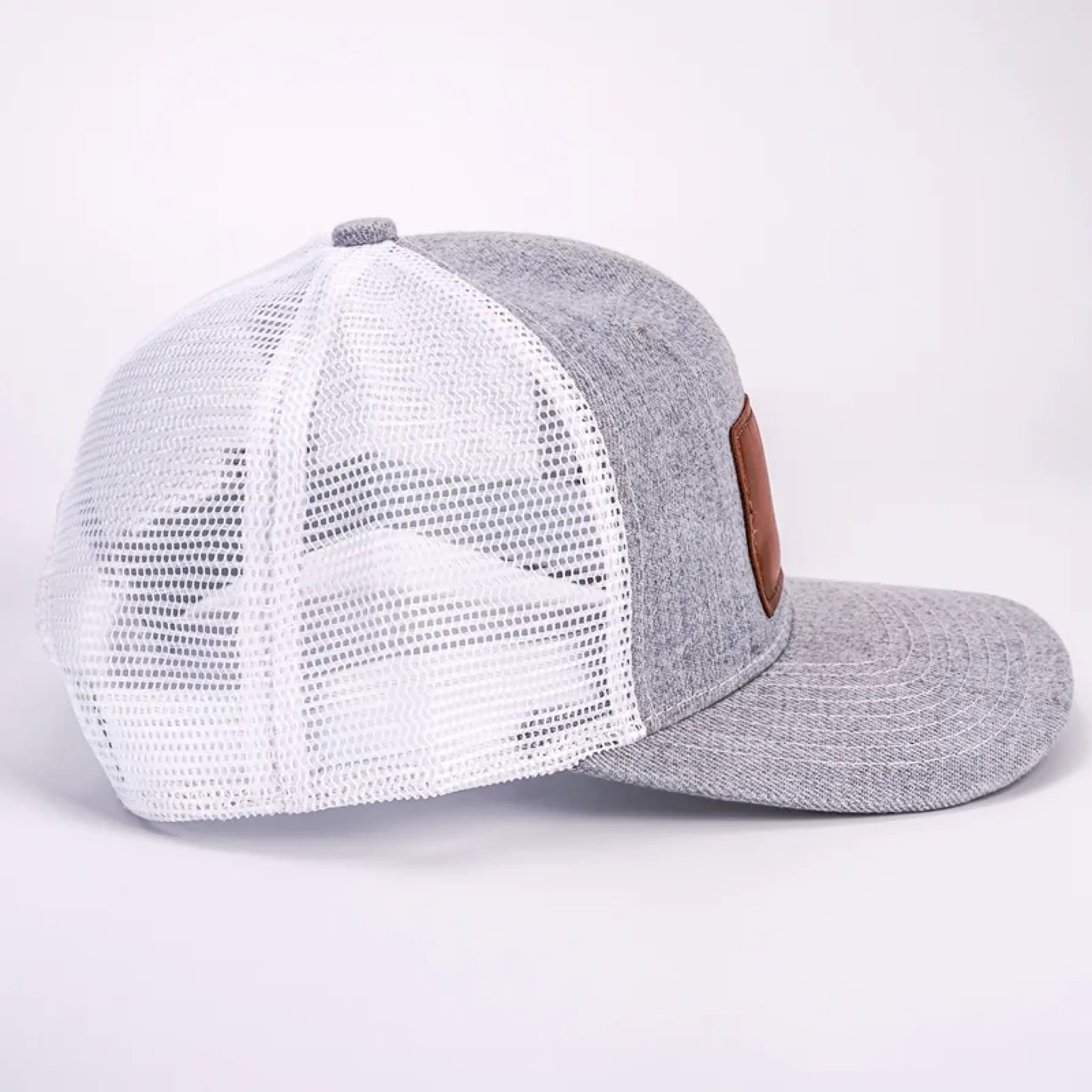 Best Papa Ever - Family Custom Leather Patch Hat - Gift For Dad, Grandpa