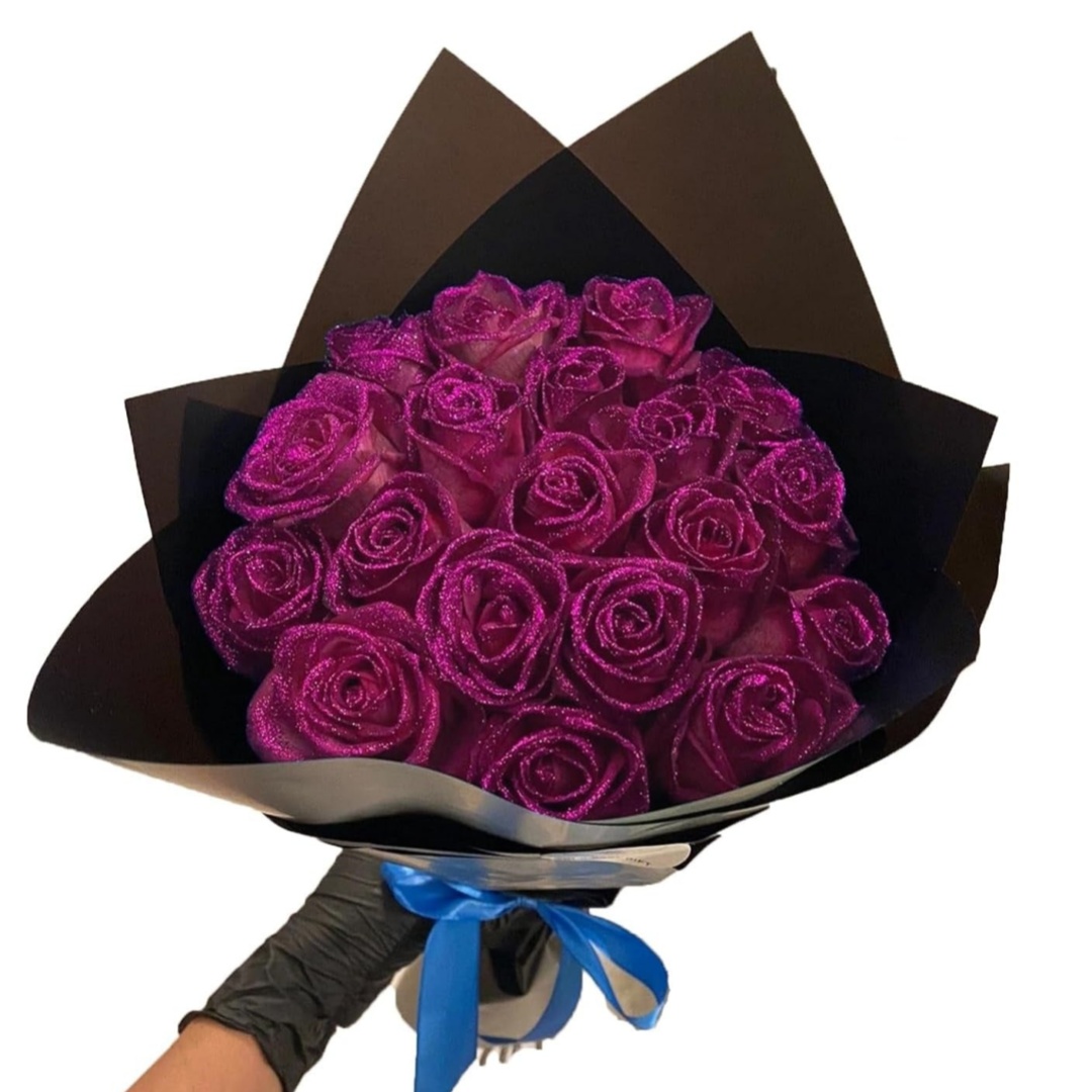 💕Glitter Rose Bouquet💕 - An Ideal Expression of Love(Buy More Save More)