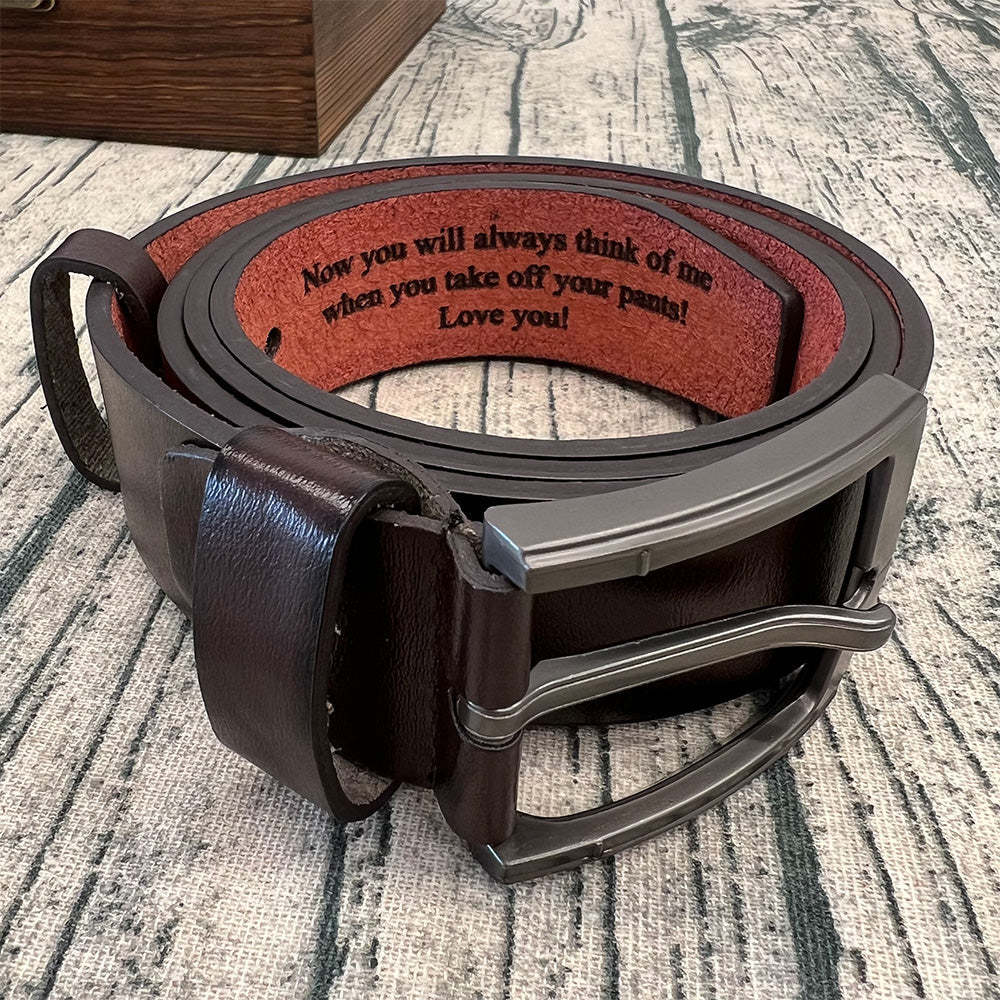 A Custom Belt That Can Stop Men From Cheating