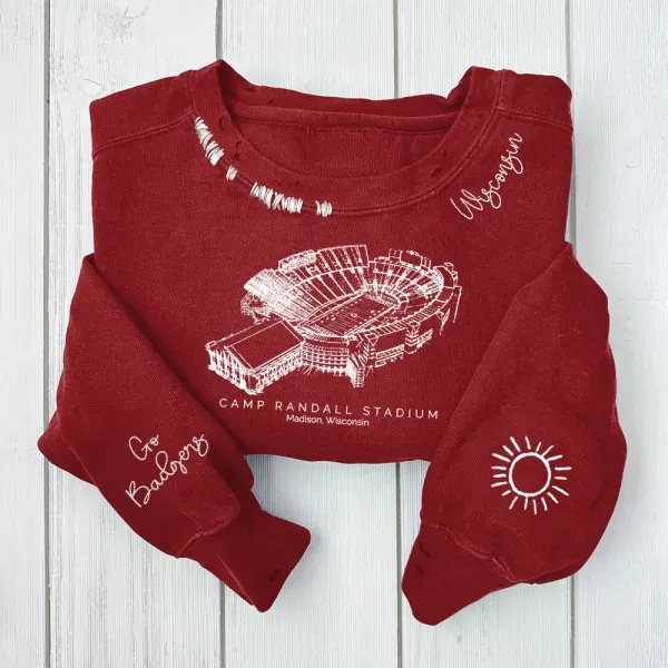 Spartan Stadium - Michigan State Spartans football Unisex Distressed M