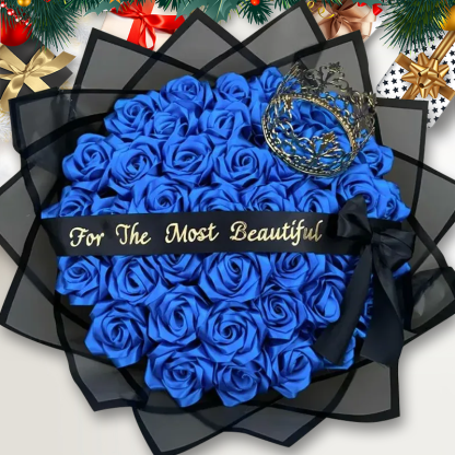 Eternal Roses - HandMade From Satin Ribbon(Never Wither)-forlovever