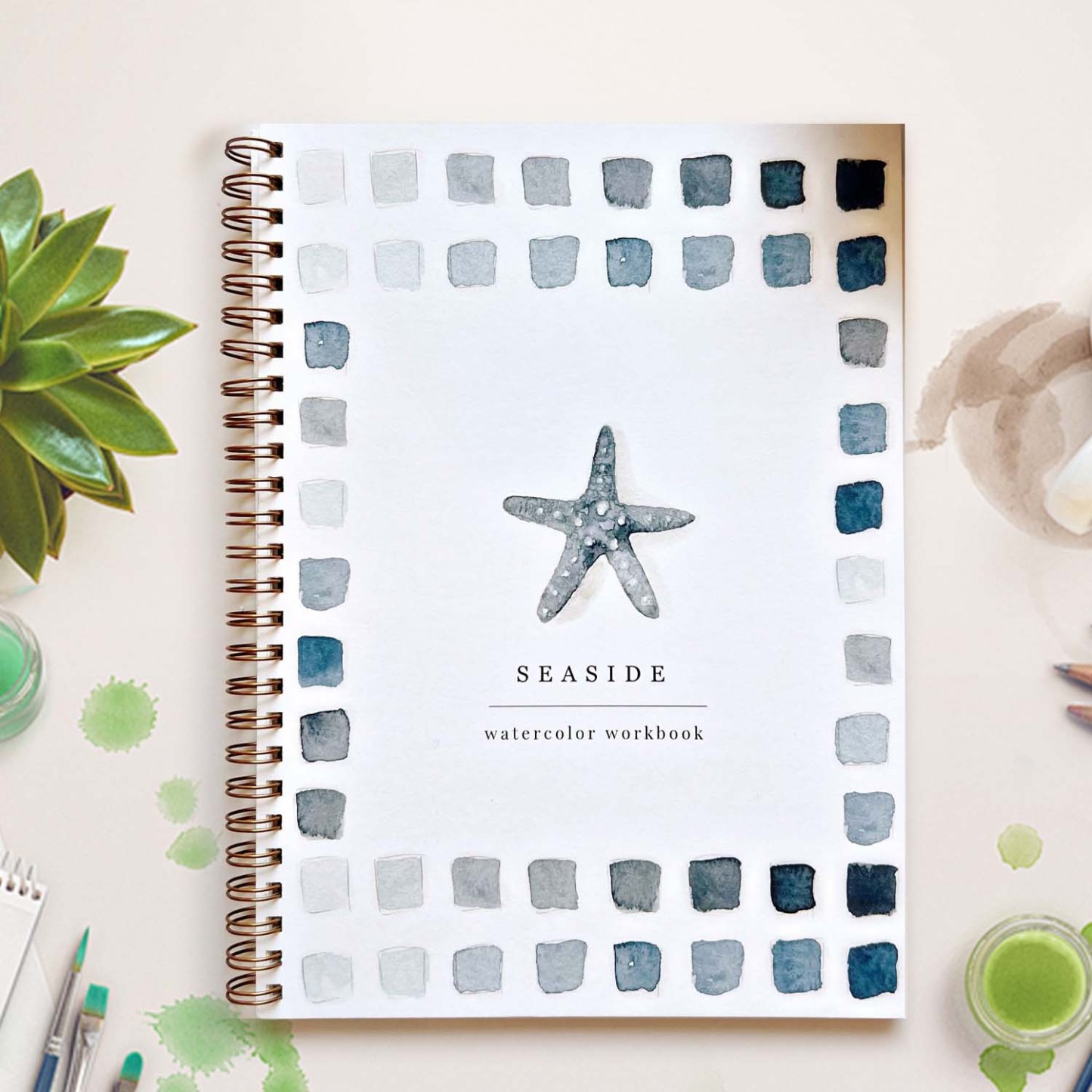 Watercolor Workbook Say Goodbye to Anxiety Awaken Your Artistic Talent