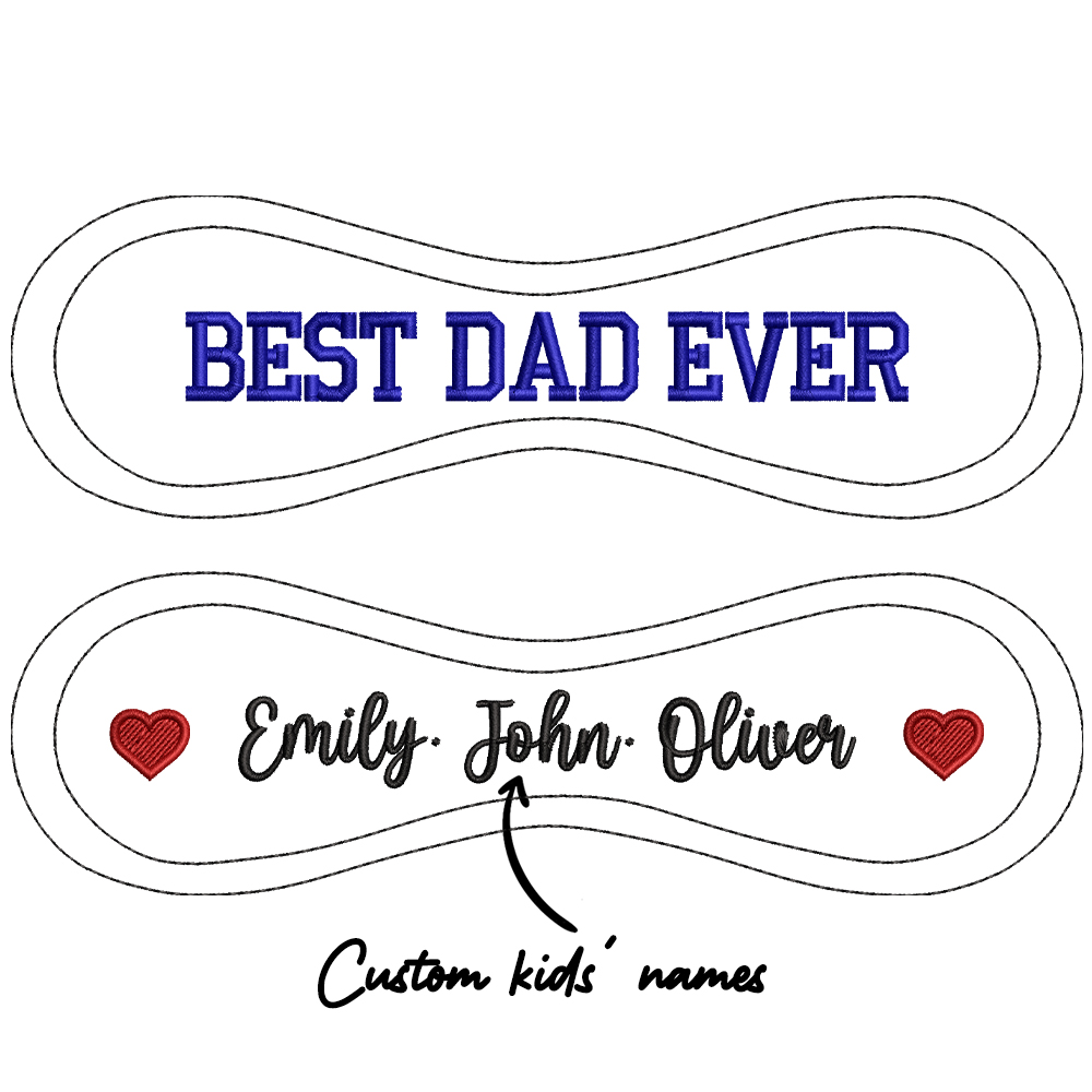 Custom Embroidered Father's Day Baseball & Softball, Gift for DAD