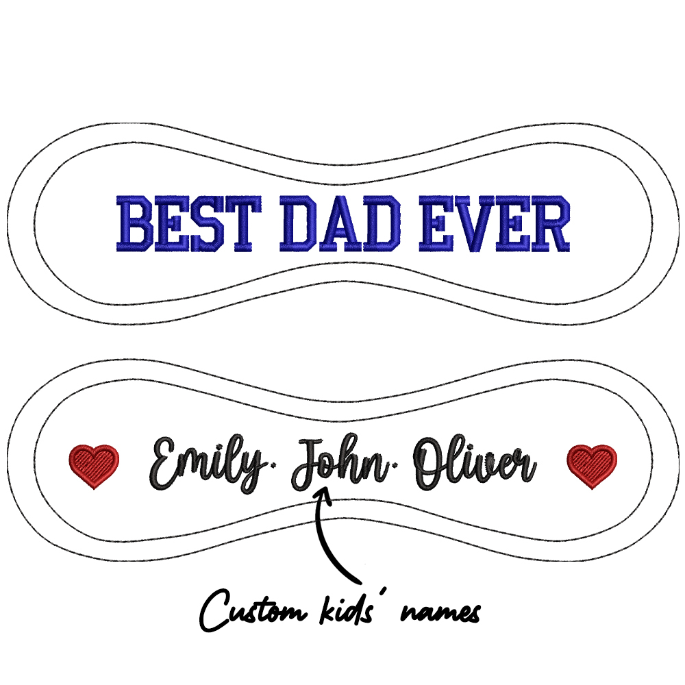 Custom Embroidered Father's Day Baseball & Softball, Gift for DAD