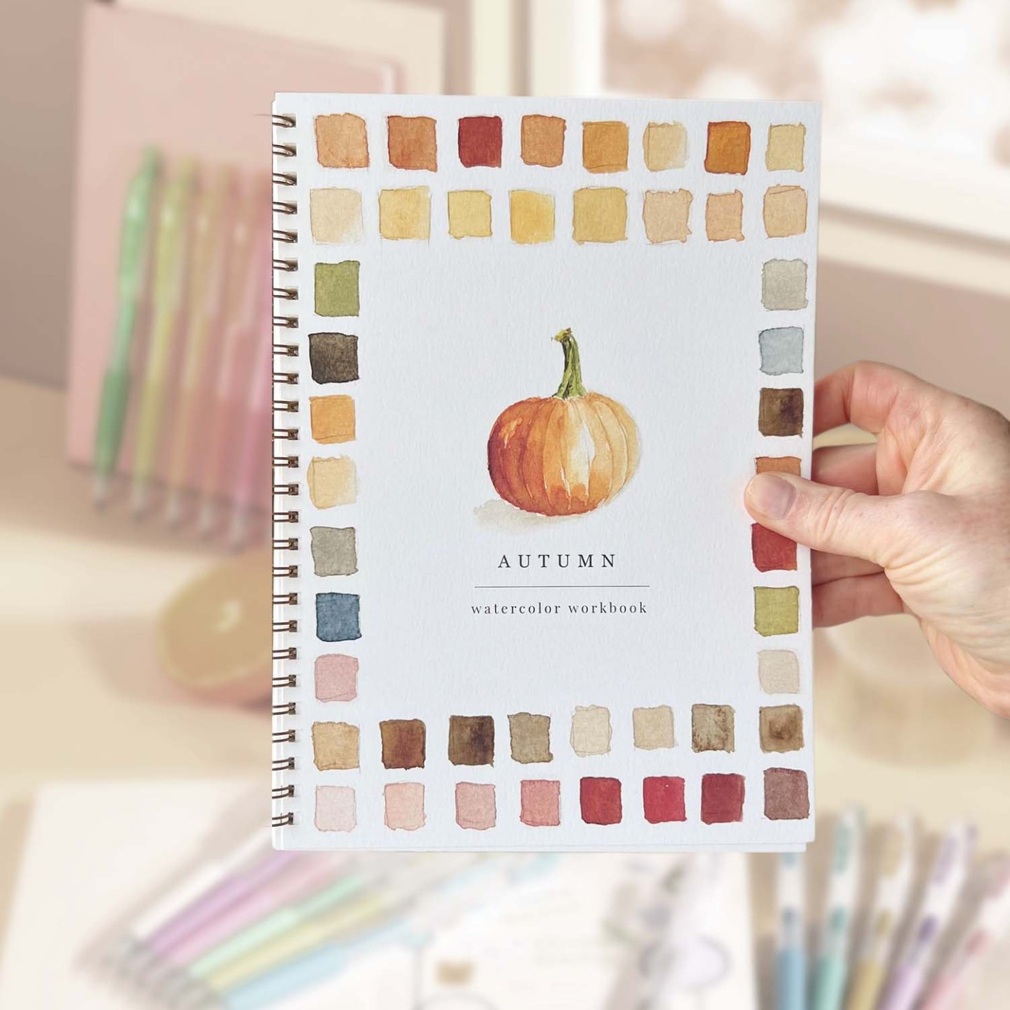 Watercolor Workbook Say Goodbye to Anxiety Awaken Your Artistic Talent