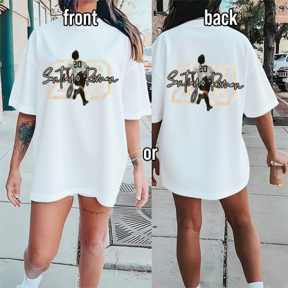 Custom Sports Jersey Photo Sweatshirt – Player Name & Number Design