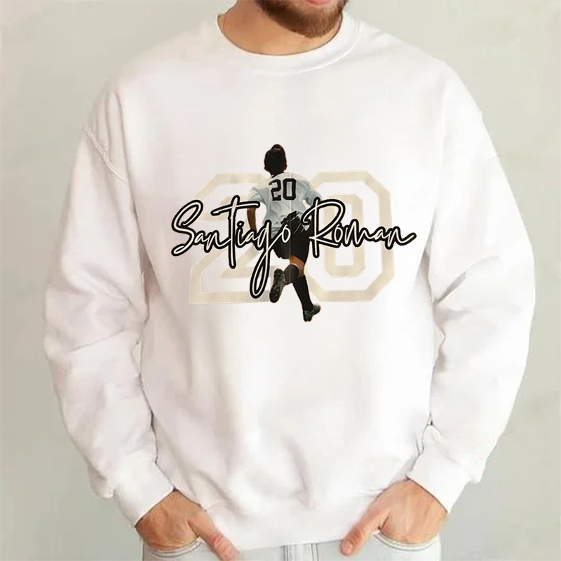 Custom Sports Jersey Photo Sweatshirt – Player Name & Number Design