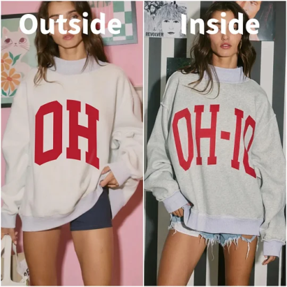 Ohio/OH Reversible Mockneck