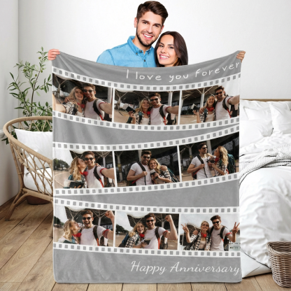 Custom Couple Blanket Photo,Valentine's Day gifts💓