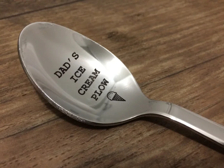 Custom Dads Ice Cream Shovel