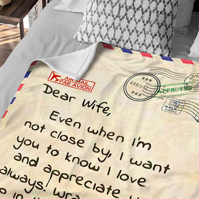 Personalized Family Letter Blanket Gift For Birthday Gifts For Her/Him