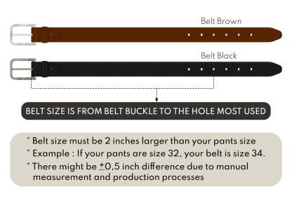 Belt Reminder We Love You For Dad - Personalized Engraved Leather Belt