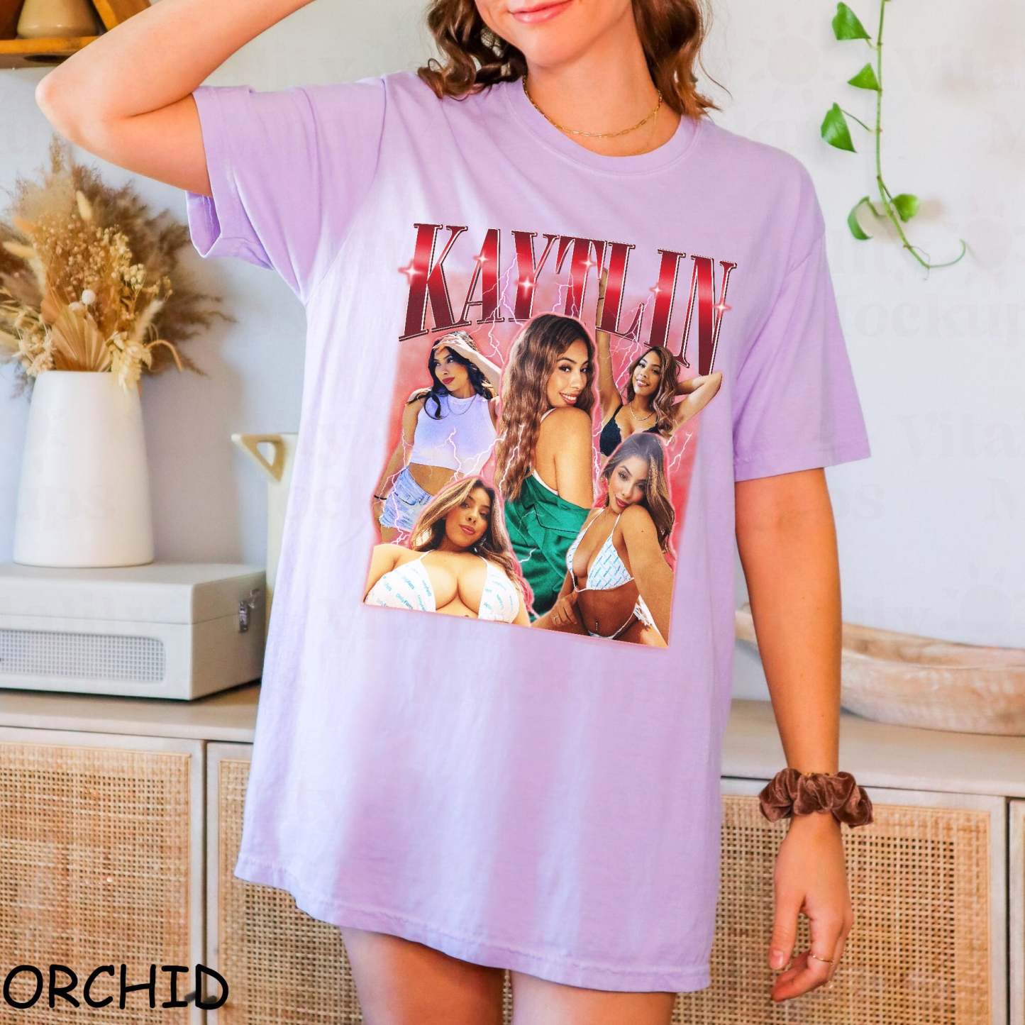 Custom Your Photo and Your Name Crewneck, Personalized Vintage Style Sweatshirts, Birthday Gift