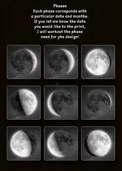 Mother's Day Special Gift Customized Special Anniversary Moon Night Sky Family Gift - Mummy's Universe, Mum's Moons-Creatgifts