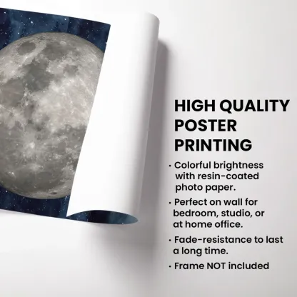 Starry Night Couple Custom Moon Phase Frame, Anniversary Date, Anniversary Gift, Wedding Gift For Couple-Creatgifts