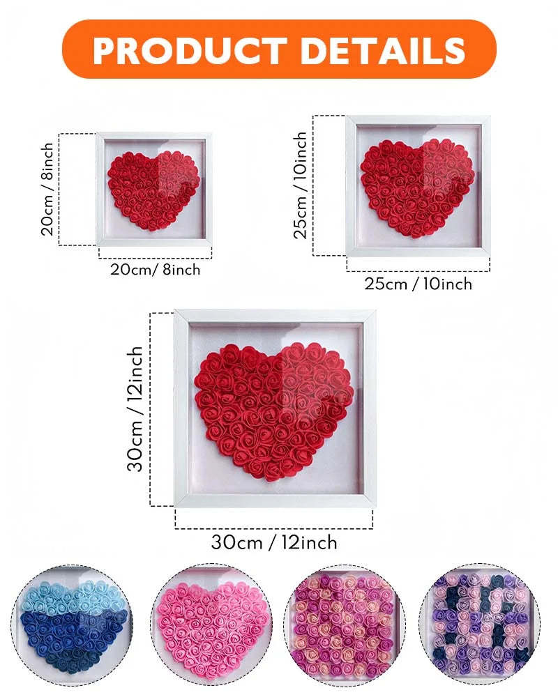 A Love That Lives On – Personalized Led Flower Shadow Box A Heartfelt Memorial Gift With Butterflies