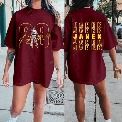 Custom Family Photo Sport T-Shirt/Personalize Cheer Tee