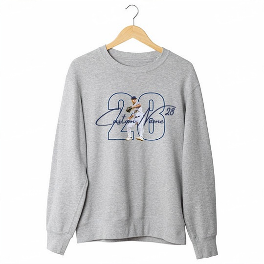 Custom Family Photo Sport T-Shirt/Personalize Cheer Tee