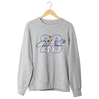 Personalized Family Sports Tank Top - Custom Photo & Name Cheer Tee for Teams, Moms & Fans