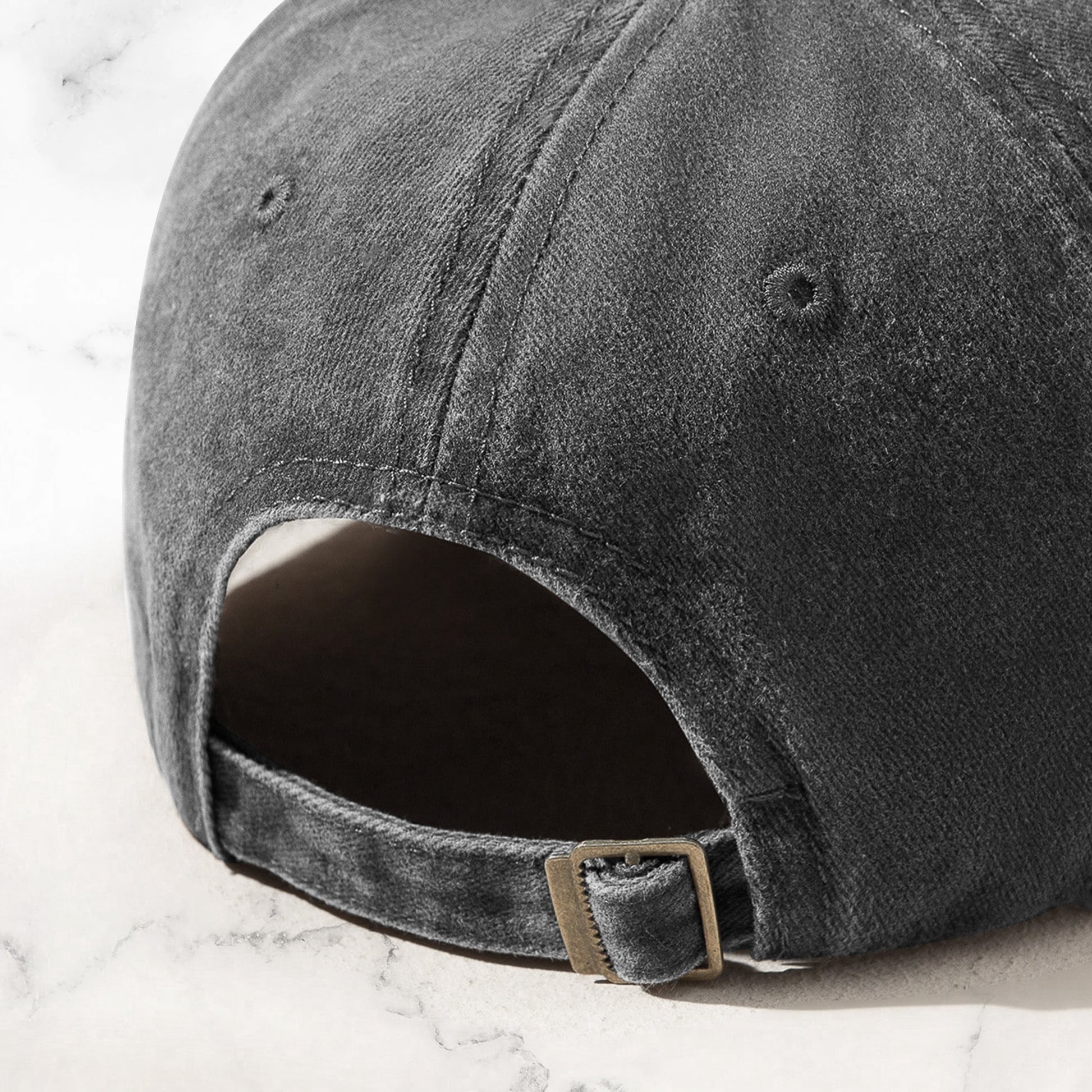 Custom Dad With Kids Names - Personalized Embroidered Distressed Hat