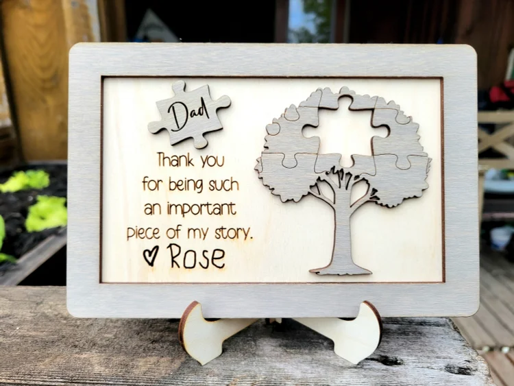 Custom Father's Day Gift Wood