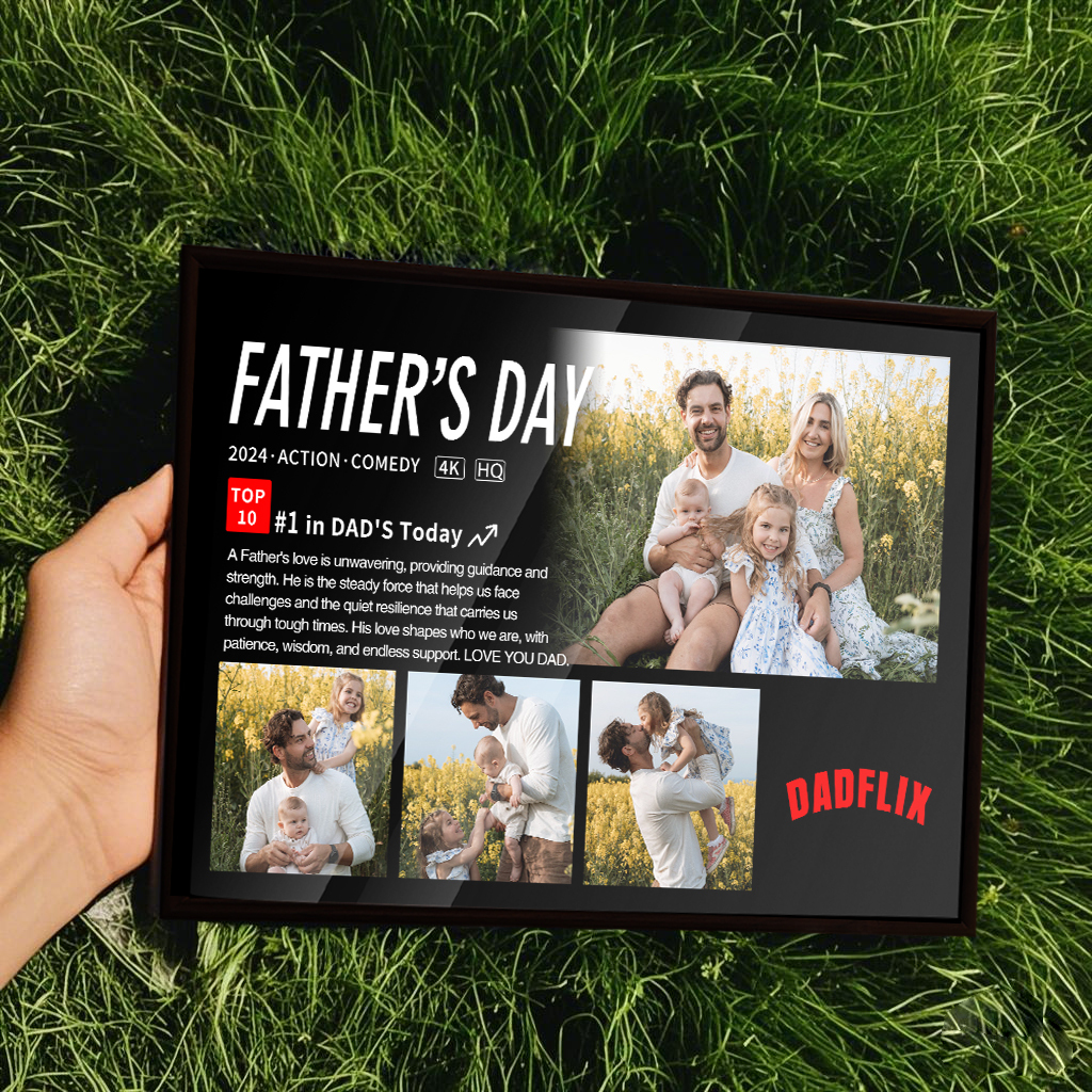 The Customized Dadlfix Movie Photo Frame Made Him The Star Of The Show At This Moment.