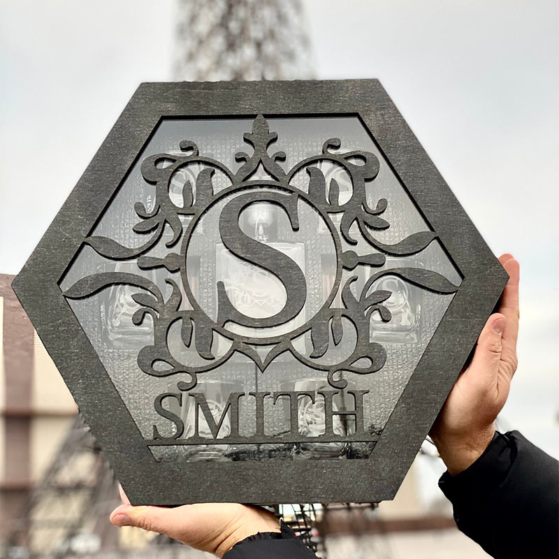 Whiskey Decanter Set, Personalized Whiskey Gift, Father's Day Gift, Bourbon Whiskey, For Dad & Grandpa