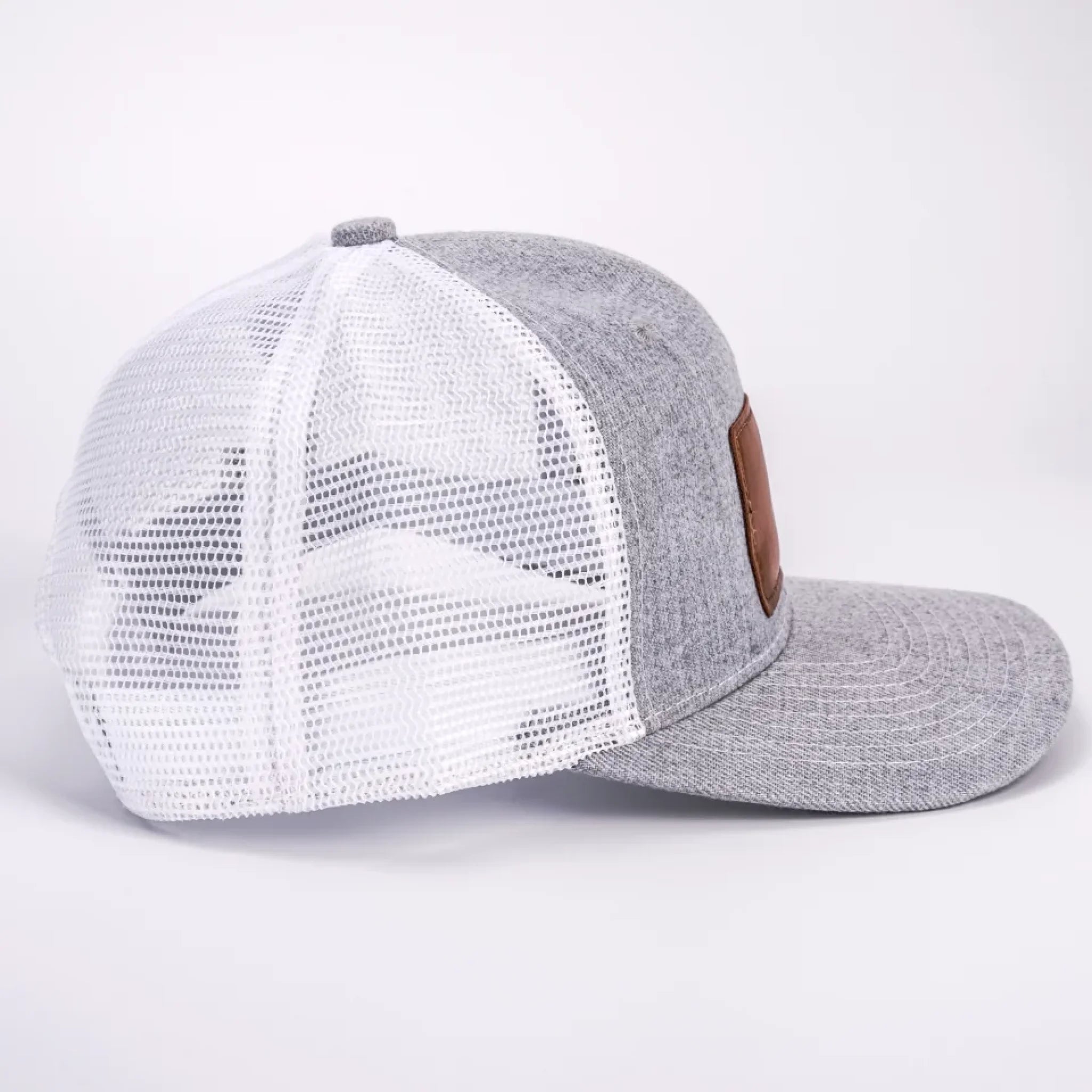 Team Daddy, No Substitutes - Family Personalized Custom Leather Patch Hat - Father's Day, Gift For Dad, Grandpa