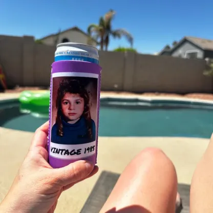 Personalized Vintage Funny Insulated Can cooler