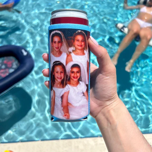 Personalized Vintage Funny Insulated Can cooler