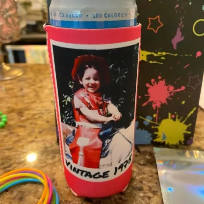 Personalized Vintage Funny Insulated Can cooler