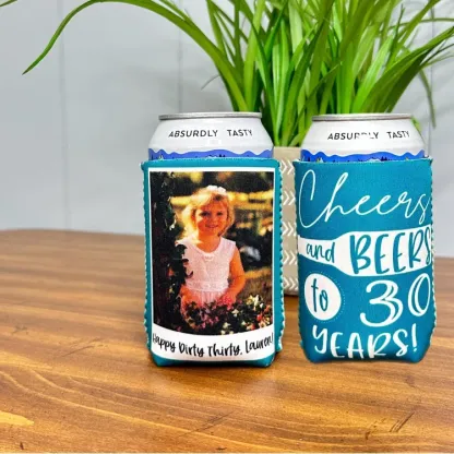 Personalized Vintage Funny Insulated Can cooler