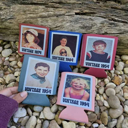 Personalized Vintage Funny Insulated Can cooler