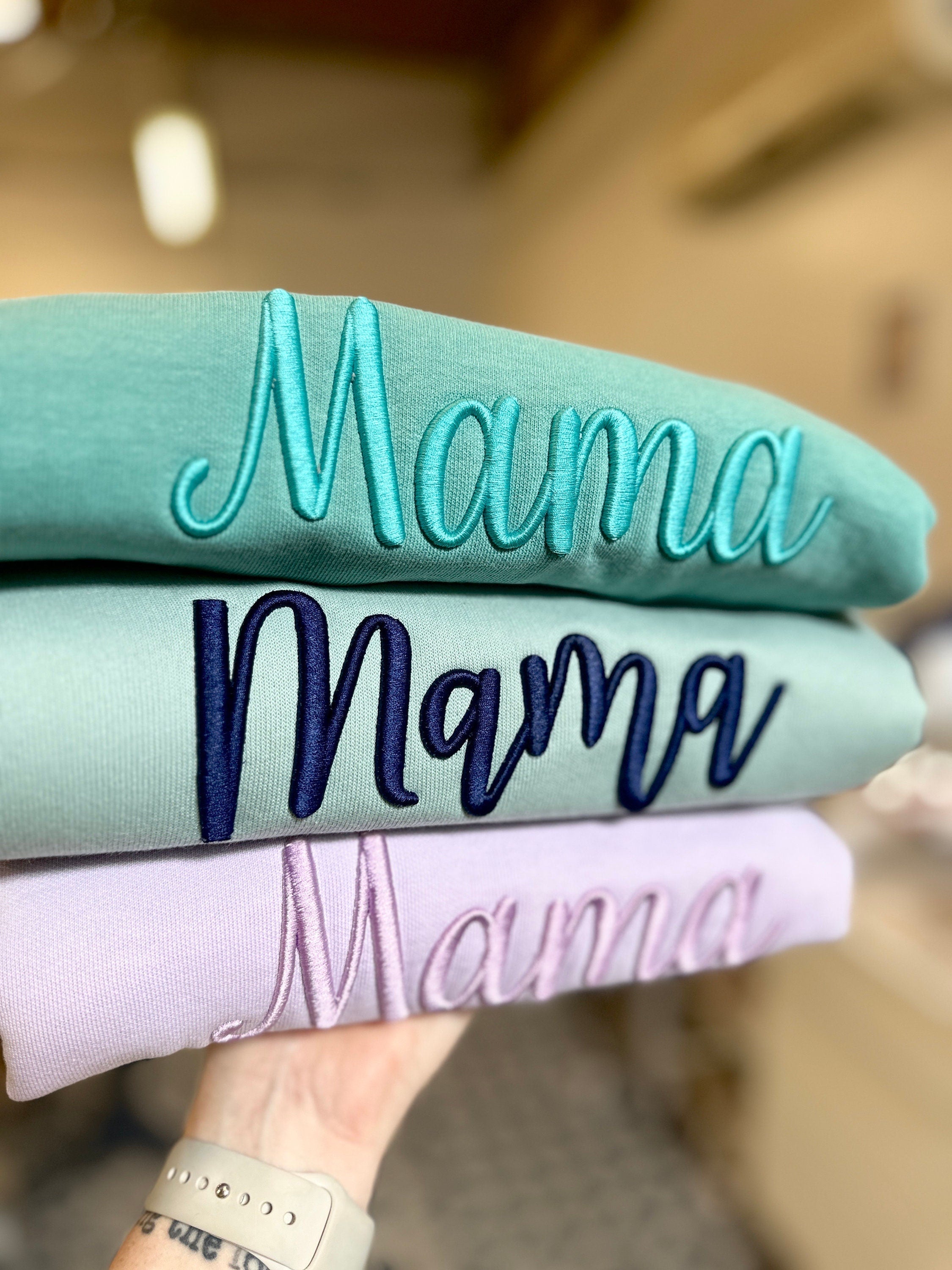 Custom 3D Puff Embroidery Sweatshirt/T-shirt/Hoodi,Gift For Game Day