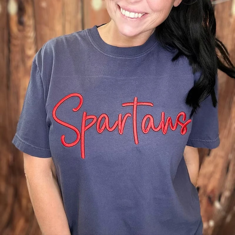 Custom 3D Puff Embroidery Sweatshirt/T-shirt/Hoodi,Gift For Game Day