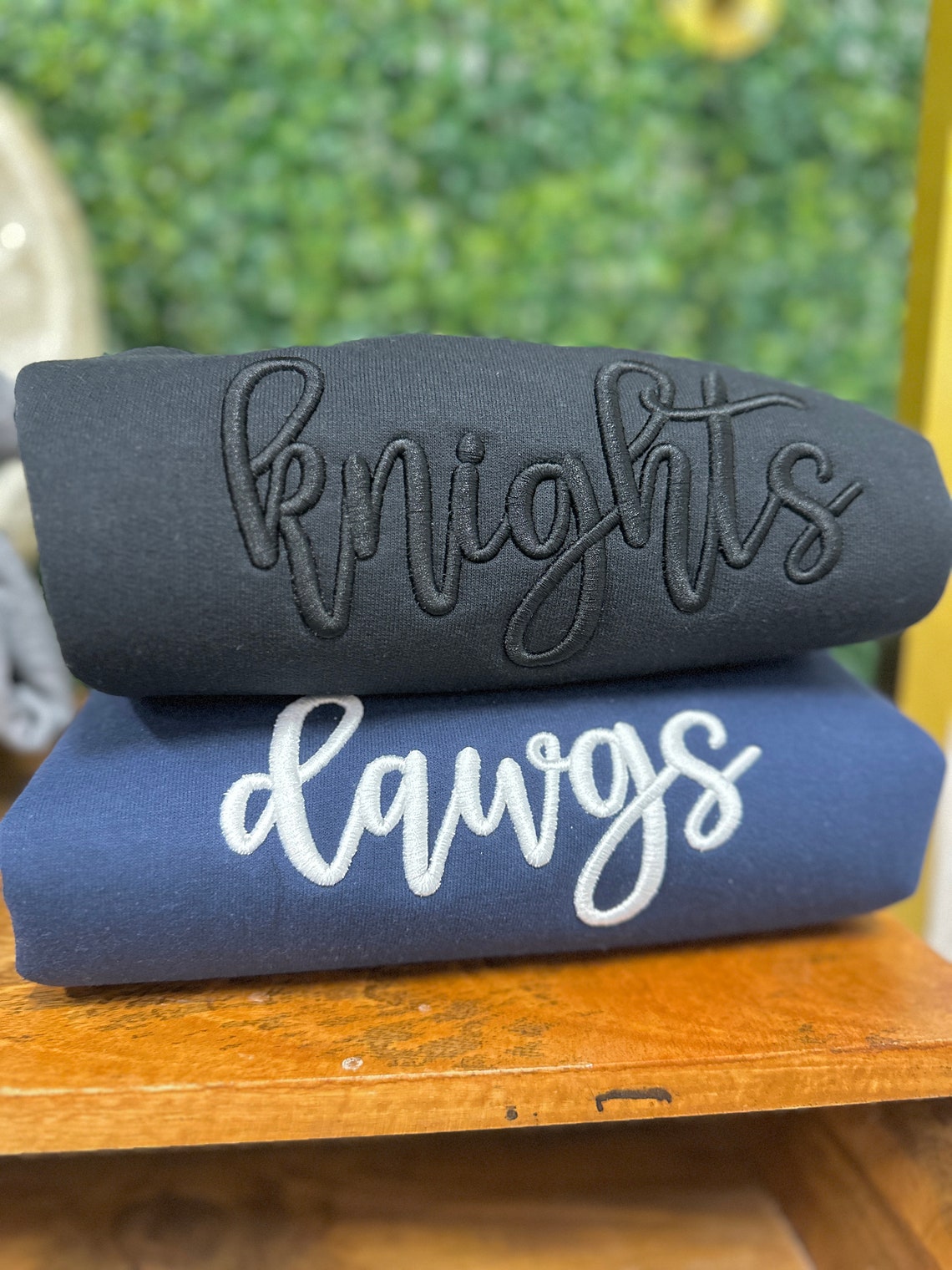 Custom 3D Puff Embroidery Sweatshirt/T-shirt/Hoodi,Gift For Game Day