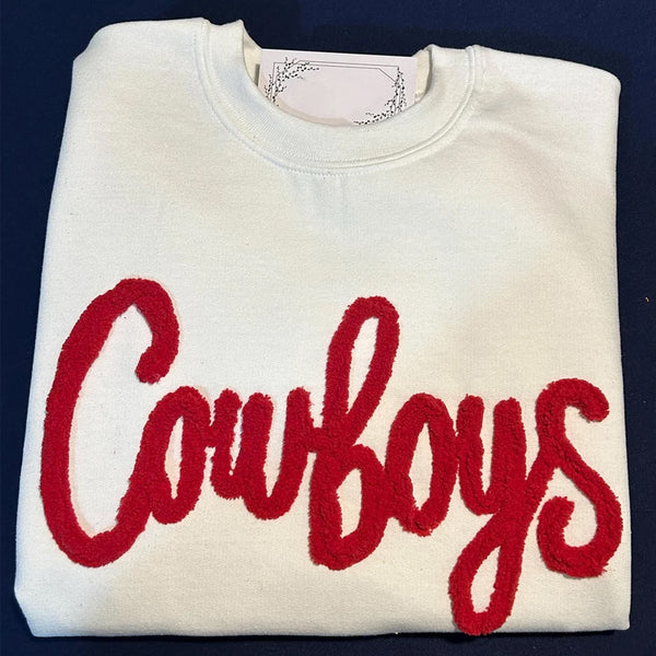 Custom Chenille Team Sweatshirt