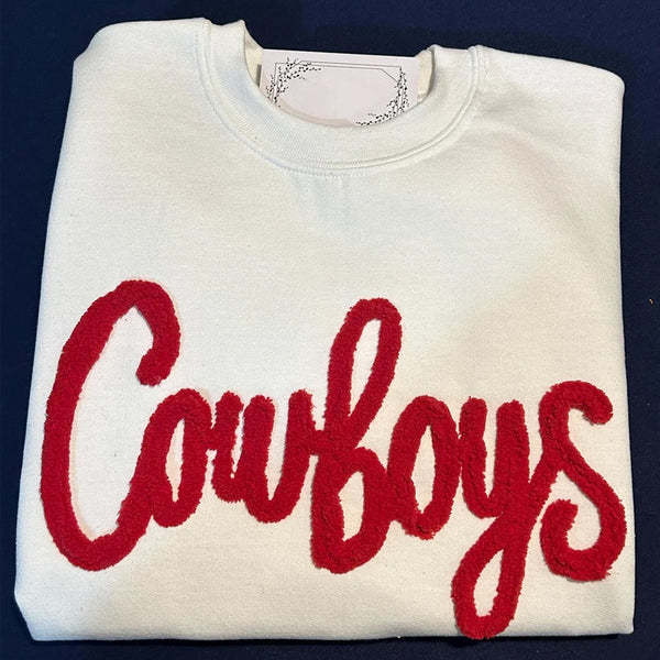 Custom Chenille Team Sweatshirt