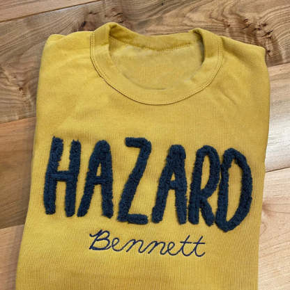 Custom Chenille Team Sweatshirt