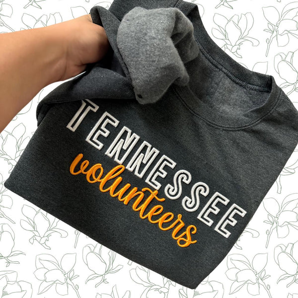 Custom 3D PUFF Embroidery Team Sweatshirt