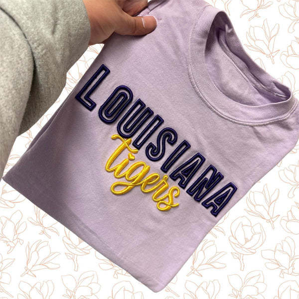 Custom 3D PUFF Embroidery Team Sweatshirt