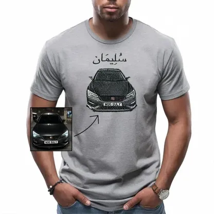 Customized Car Embroidered Hoodies (Refined Embroidery)