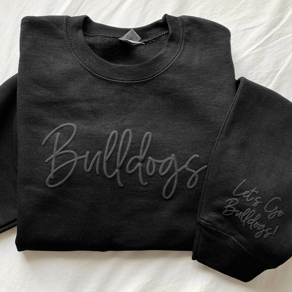 Custom 3D PUFF Print Team Name Sweatshirt