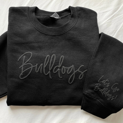 Custom 3D PUFF Print Team Name Sweatshirt
