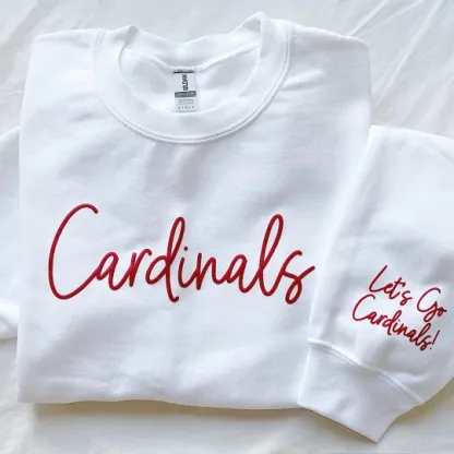 Custom 3D PUFF Print Team Name Sweatshirt