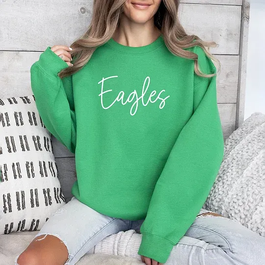 Custom 3D PUFF Print Team Name Sweatshirt
