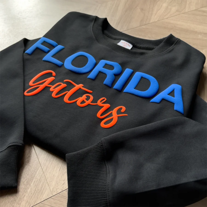 Custom 3D PUFF Print Team Sweatshirt