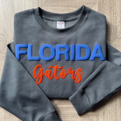 Custom 3D PUFF Print Team Sweatshirt